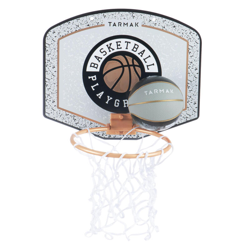 Mini Panier De Basket Enfant Adulte Set Mini B New York Bleu Ballon Inclus Tarmak Decathlon