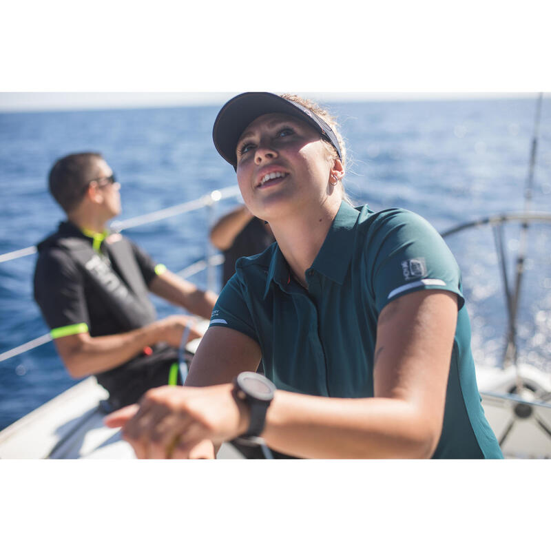 Visière voile homme, femme, enfant sailing 500 bleu noir