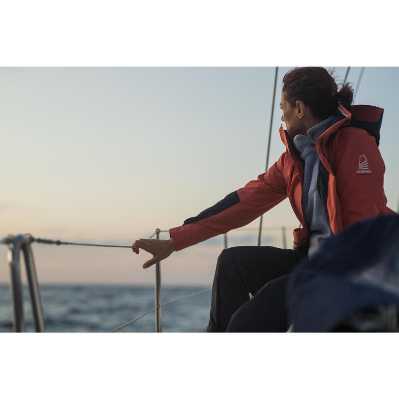 Salopette de voile imperméable Femme SAILING 300 Navy