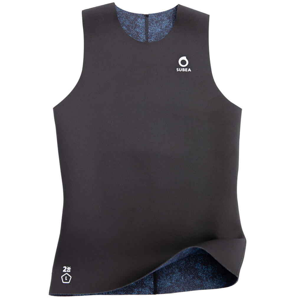 Neoprene diving top SCD 2 mm