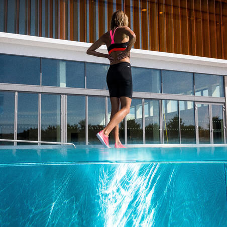 Women's Aquafitness Jammer Swimsuit Shorts Anna - Black