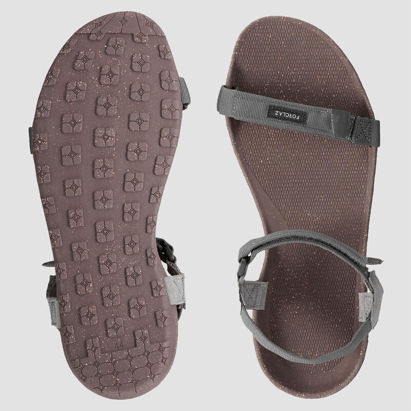 Sandales de bivouac-hydrophobe-semelle caoutchouc 500