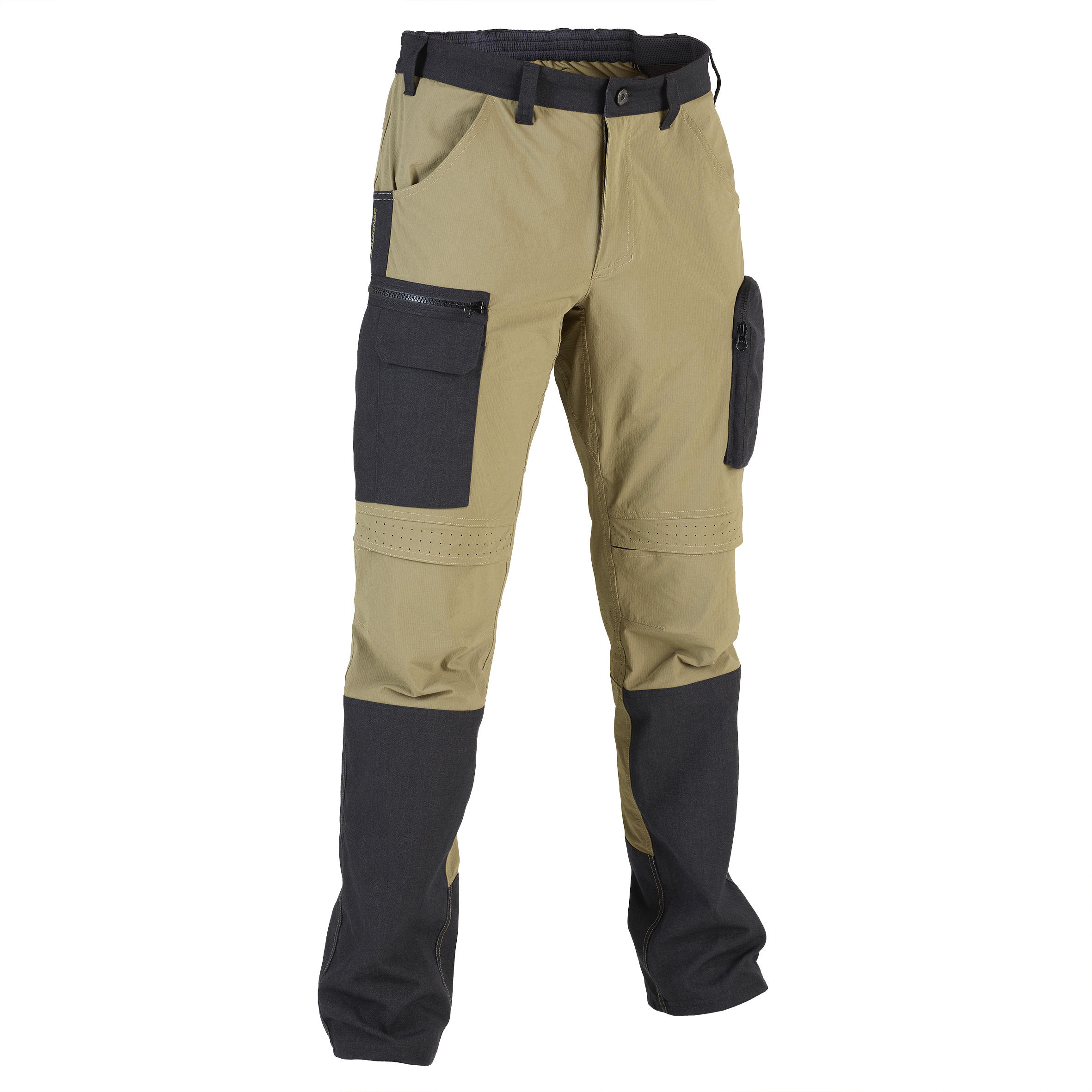Hunting Reinforced Trousers 100 - Green SOLOGNAC | Decathlon
