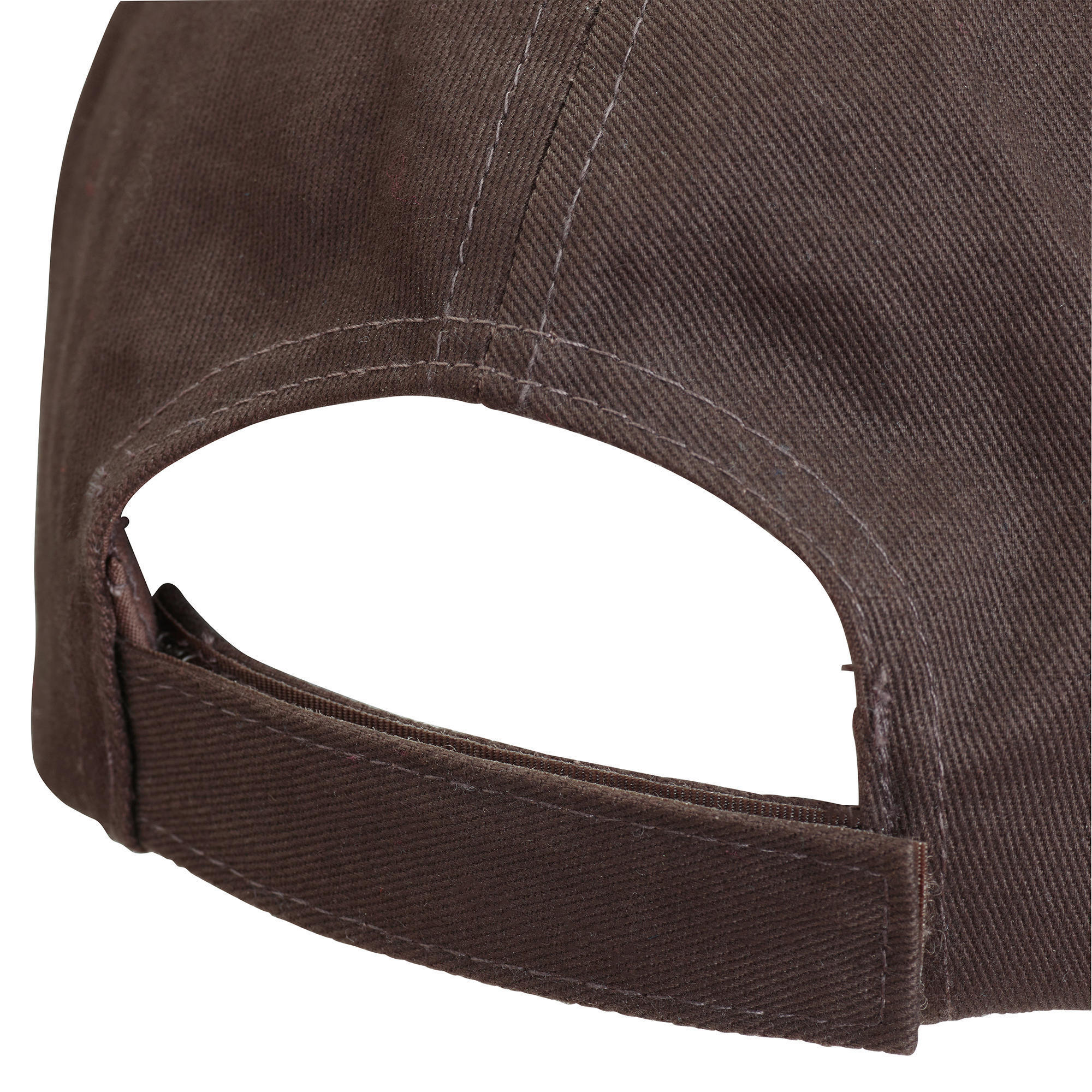 Hunting cap 100 Embroidered Brown Stag