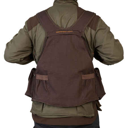 Men's Hunting Resistant Waistcoat - 900 brown