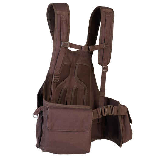 
      Men's Hunting Resistant Waistcoat - 900 brown
  