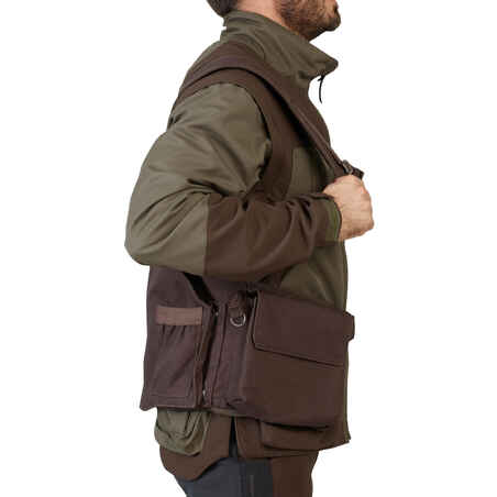 Men's Hunting Resistant Waistcoat - 900 brown