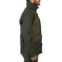 Zelena vodootporna i izdržljiva jakna za lov SUPERTRACK 100
