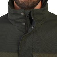 Zelena vodootporna i izdržljiva jakna za lov SUPERTRACK 100