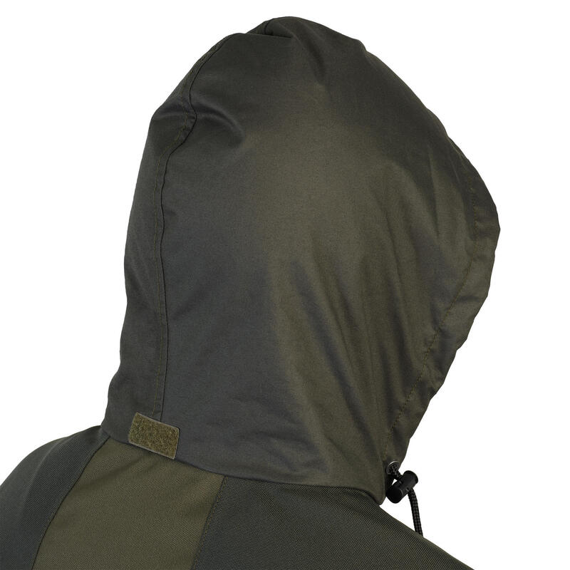 Chaqueta Caza Solognac Supertrack 100 Hombre Verde Resistente Impermeable