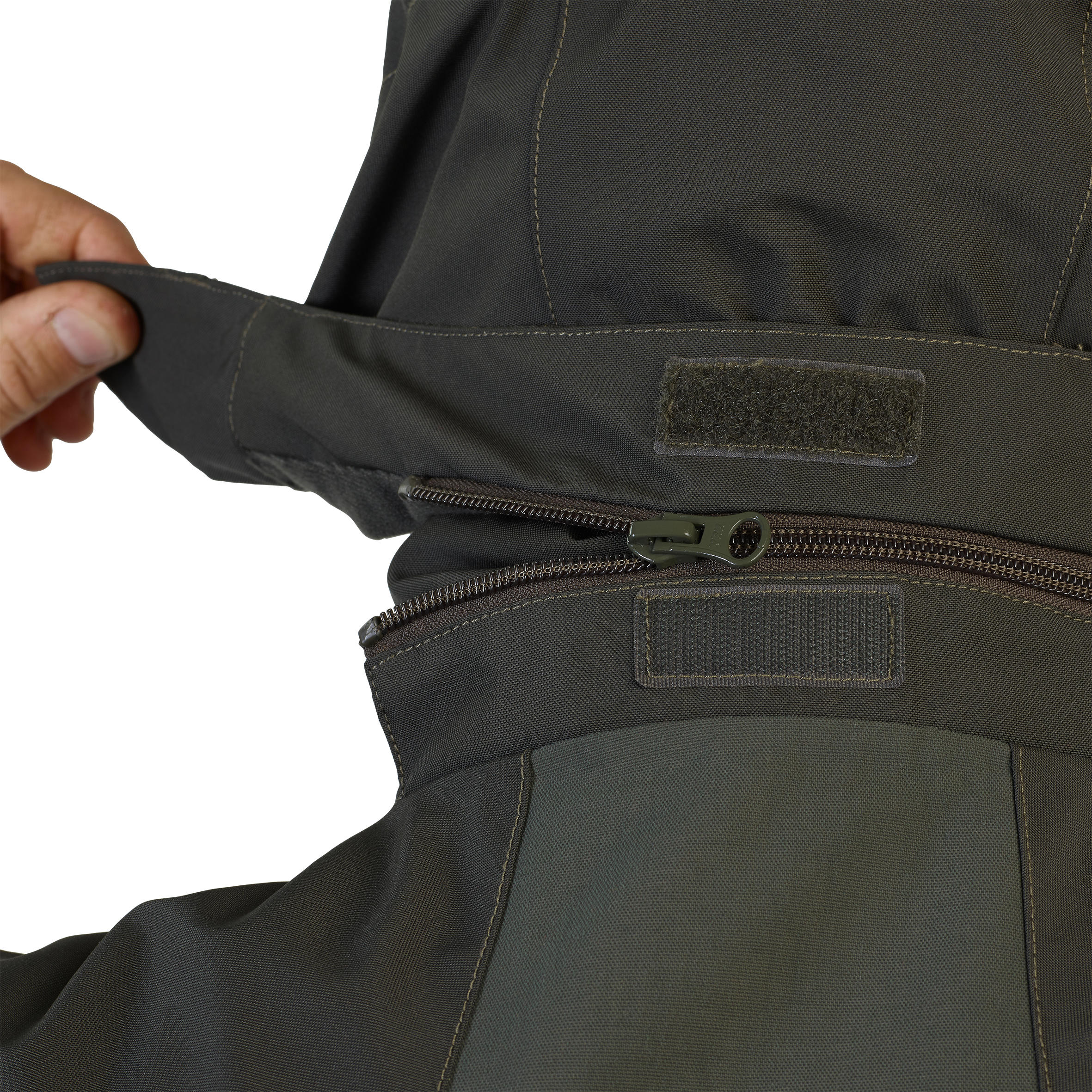 Waterproof hunting jacket Renfort 540 - green 5/9