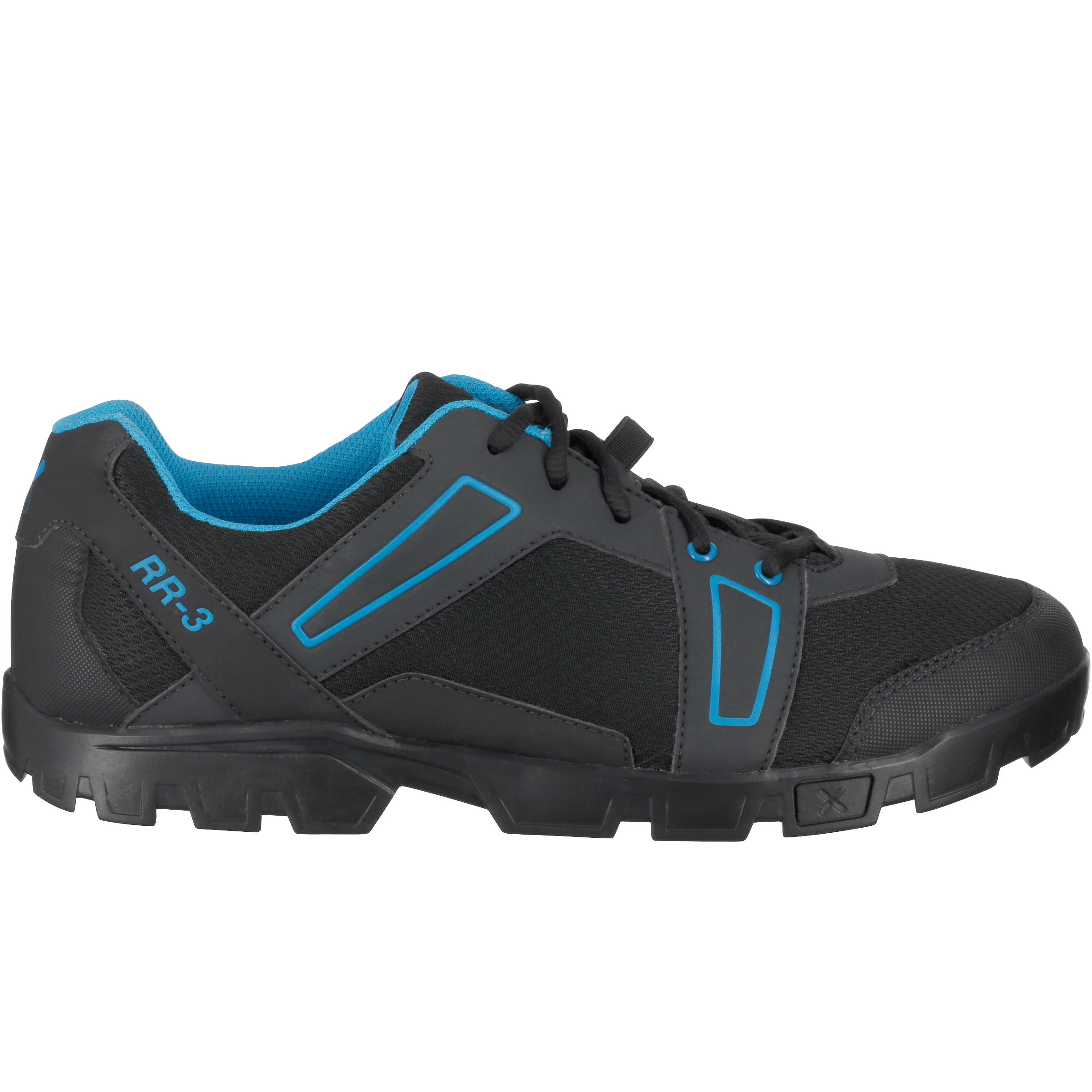 300 Mountain Bike Touring Shoes - Black/Blue 2/12