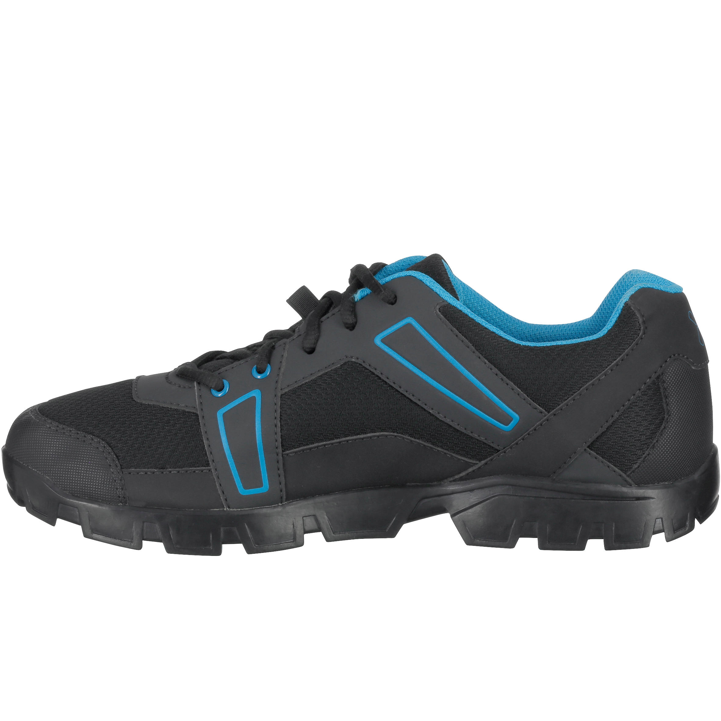 300 Mountain Bike Touring Shoes - Black/Blue 3/12