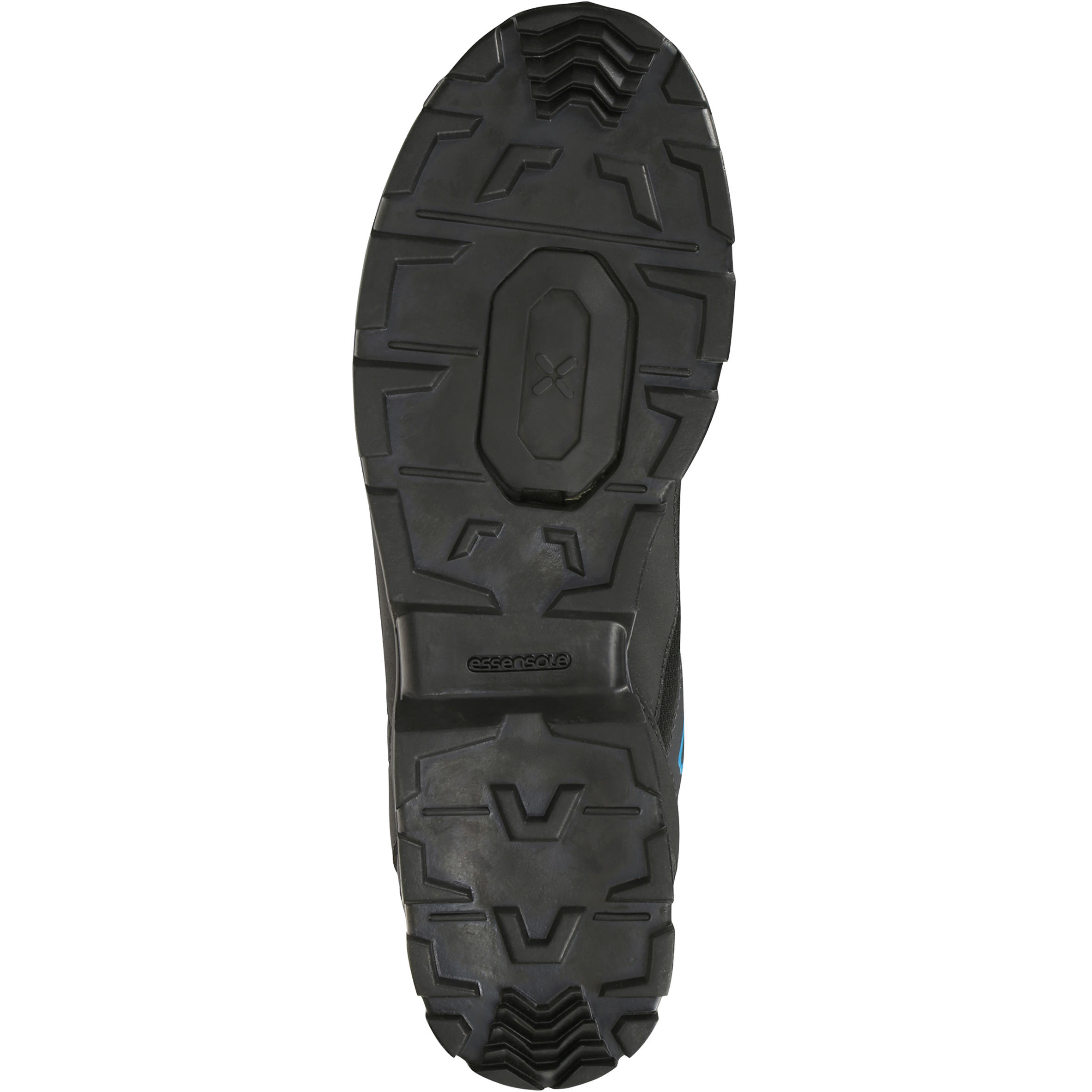 300 Mountain Bike Touring Shoes - Black/Blue 5/12