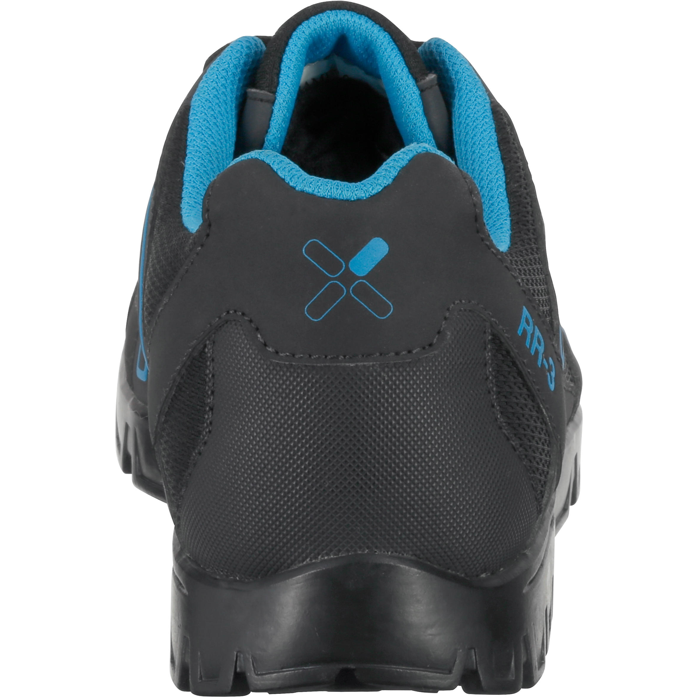 300 Mountain Bike Touring Shoes - Black/Blue 7/12