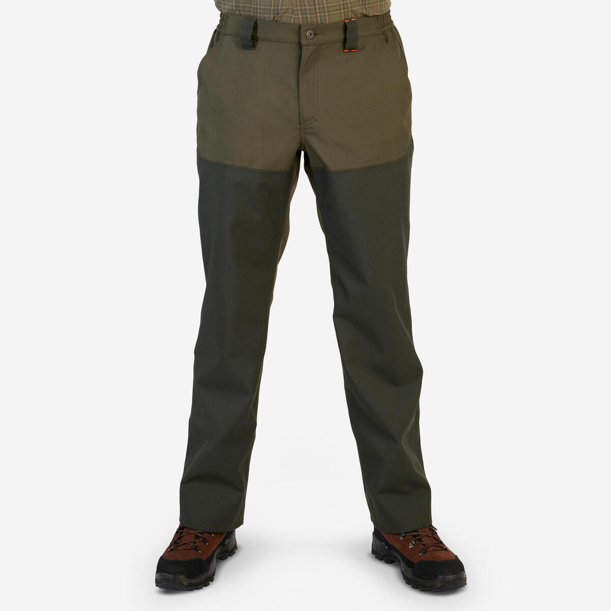 Pantalon chasse résistant et imperméable Supertrack vert 100