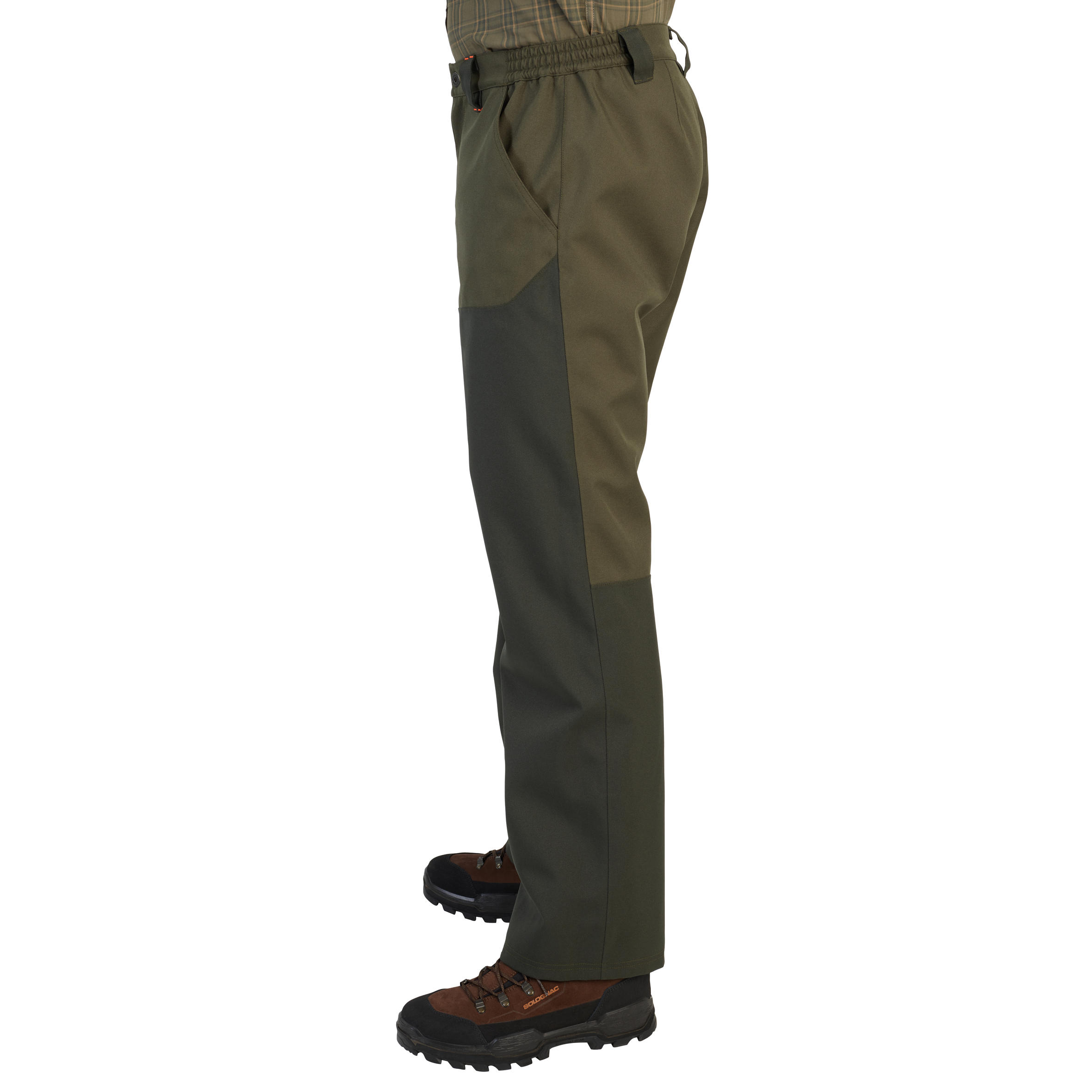 Jagd-Regenhose Supertrack 100 strapazierfähig grün 4/16