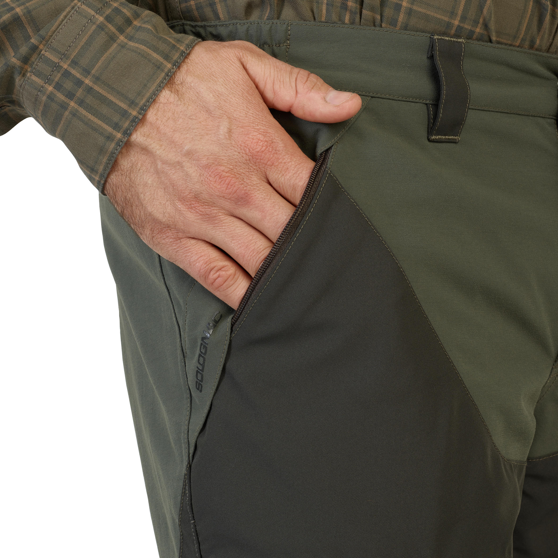 Reinforced Waterproof Trousers - Green 3/5