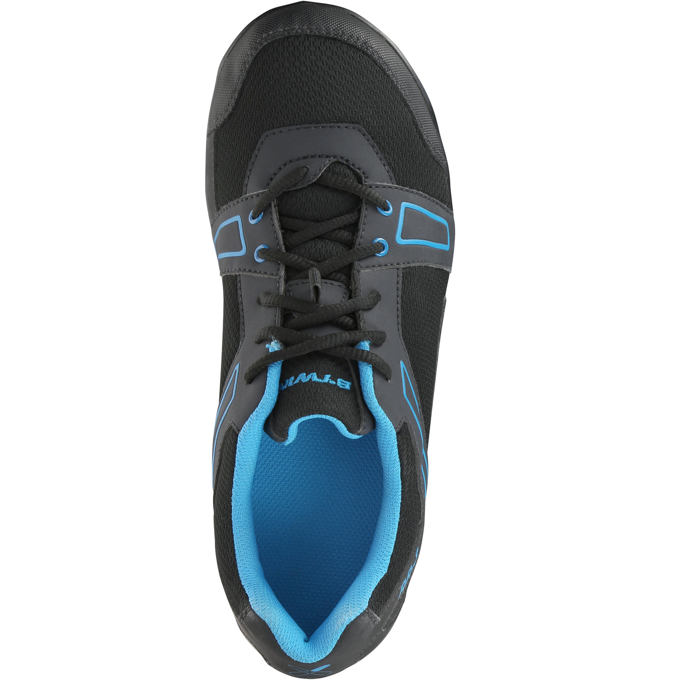 300 Mountain Bike Touring Shoes - Black/Blue 4/12