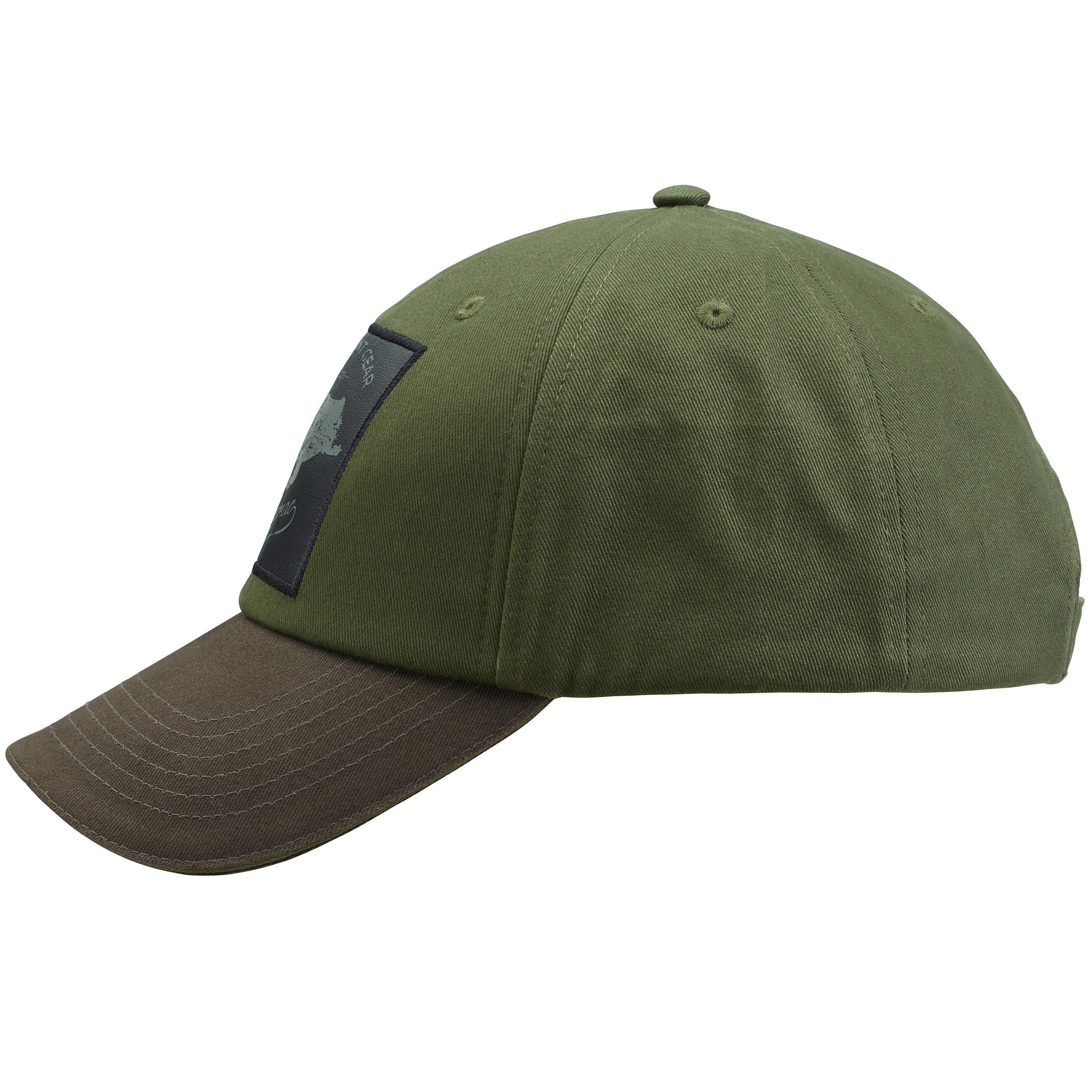 Cap SG-100 Embroidered Boar Green and Brown