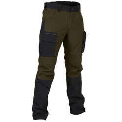 DURABLE & BREATHABLE HUNTING TROUSERS STEPPE 900 - GREEN