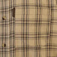 Long Sleeve Shirt - Checked Beige