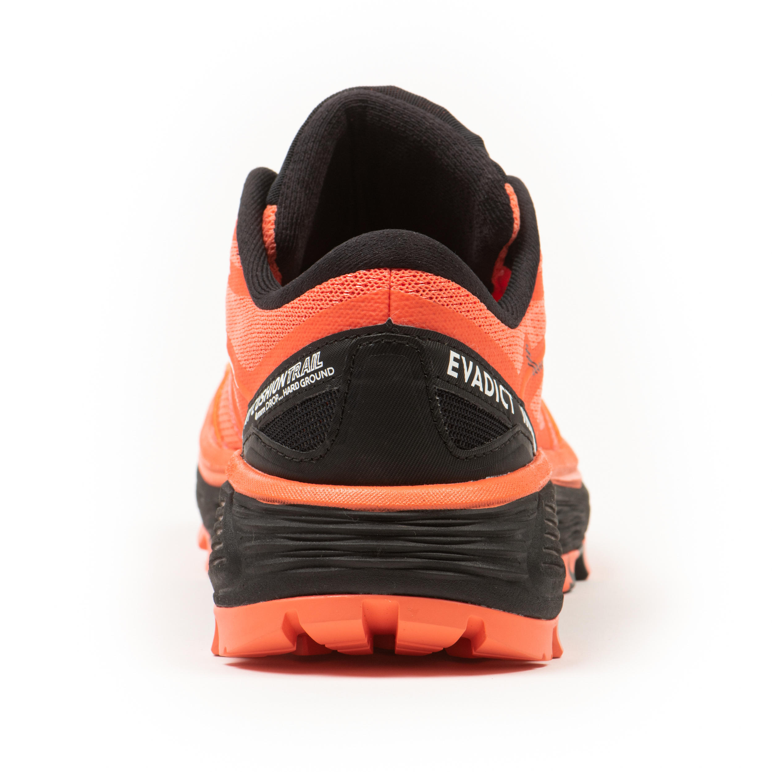Women's Trail Running Shoe MT Cushion - coral black 8/12