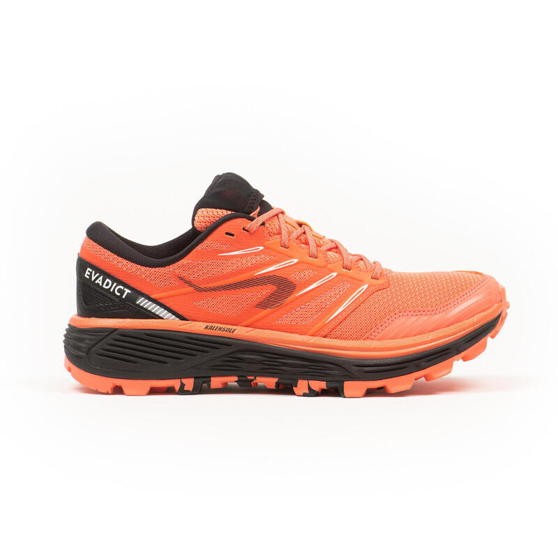 Women's Trail Running Shoe MT Cushion - coral black