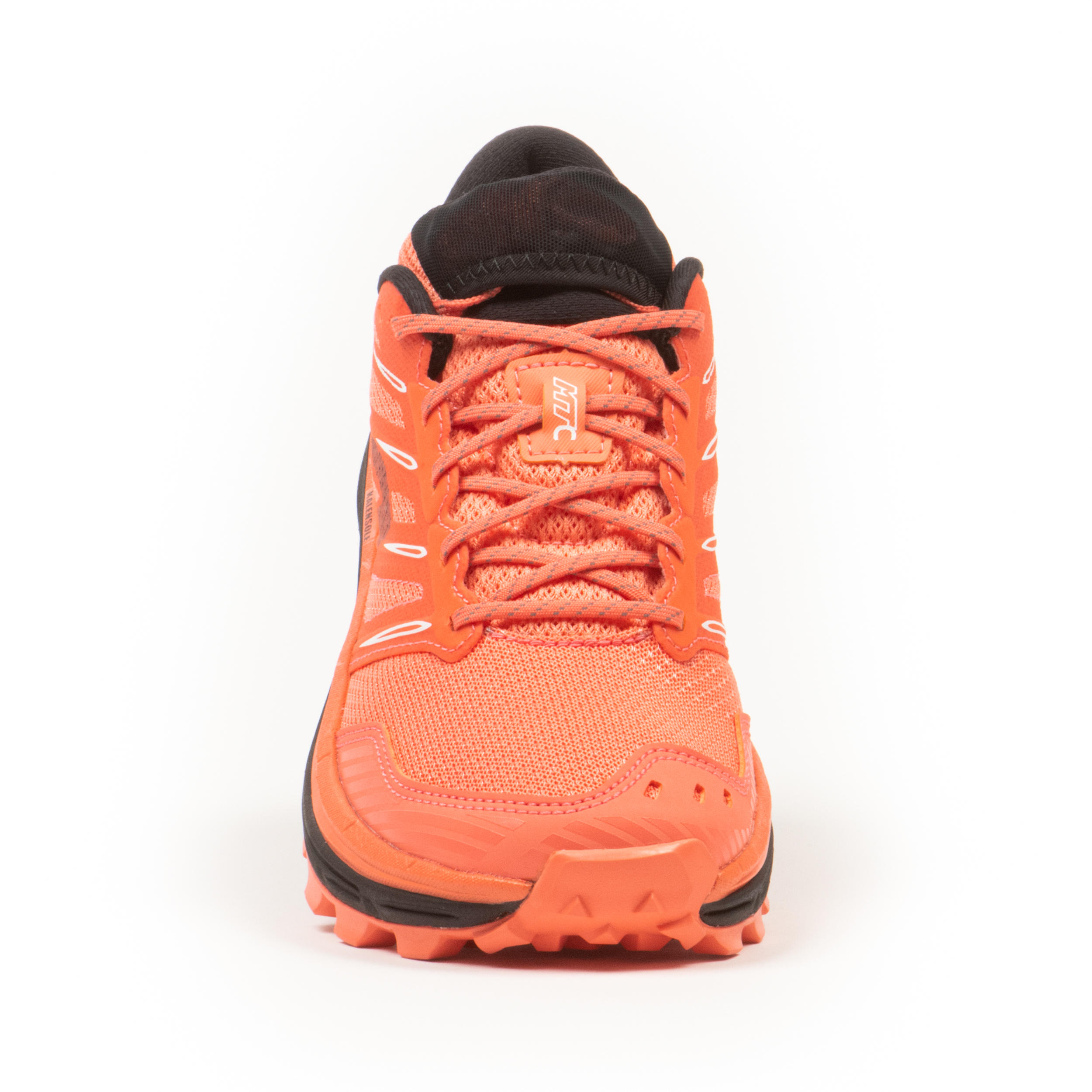 Women's Trail Running Shoe MT Cushion - coral black 7/12