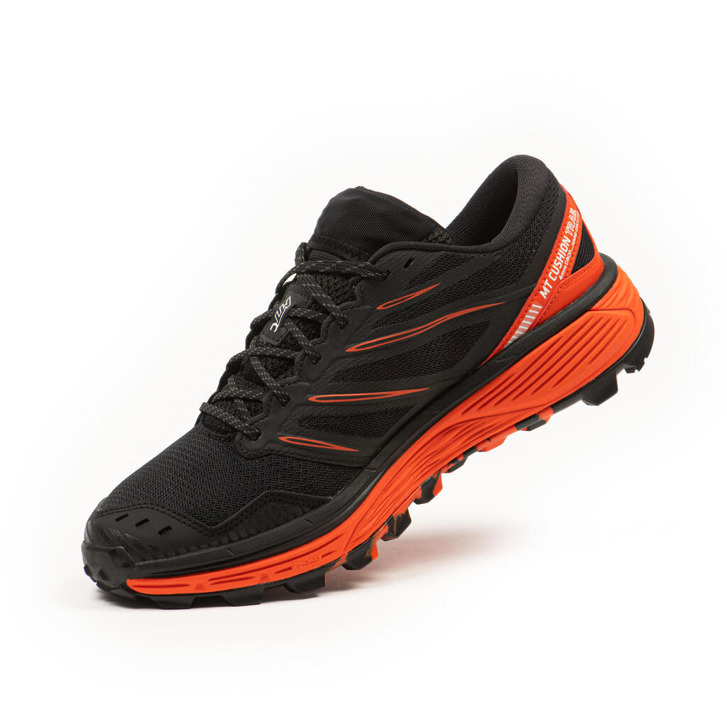 Men's Trail Running Shoe MT Cushion - black red