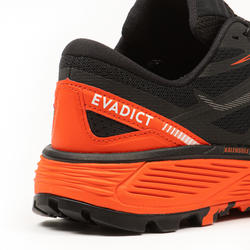 Chaussures de trail running pour homme MT CUSHION NOIR ROUGE