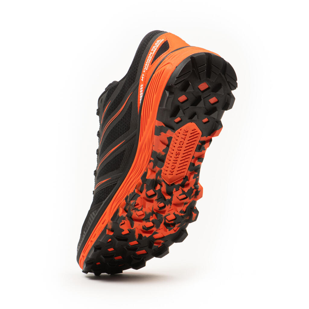 Pánska trailová obuv MT Cushion čierno-červená