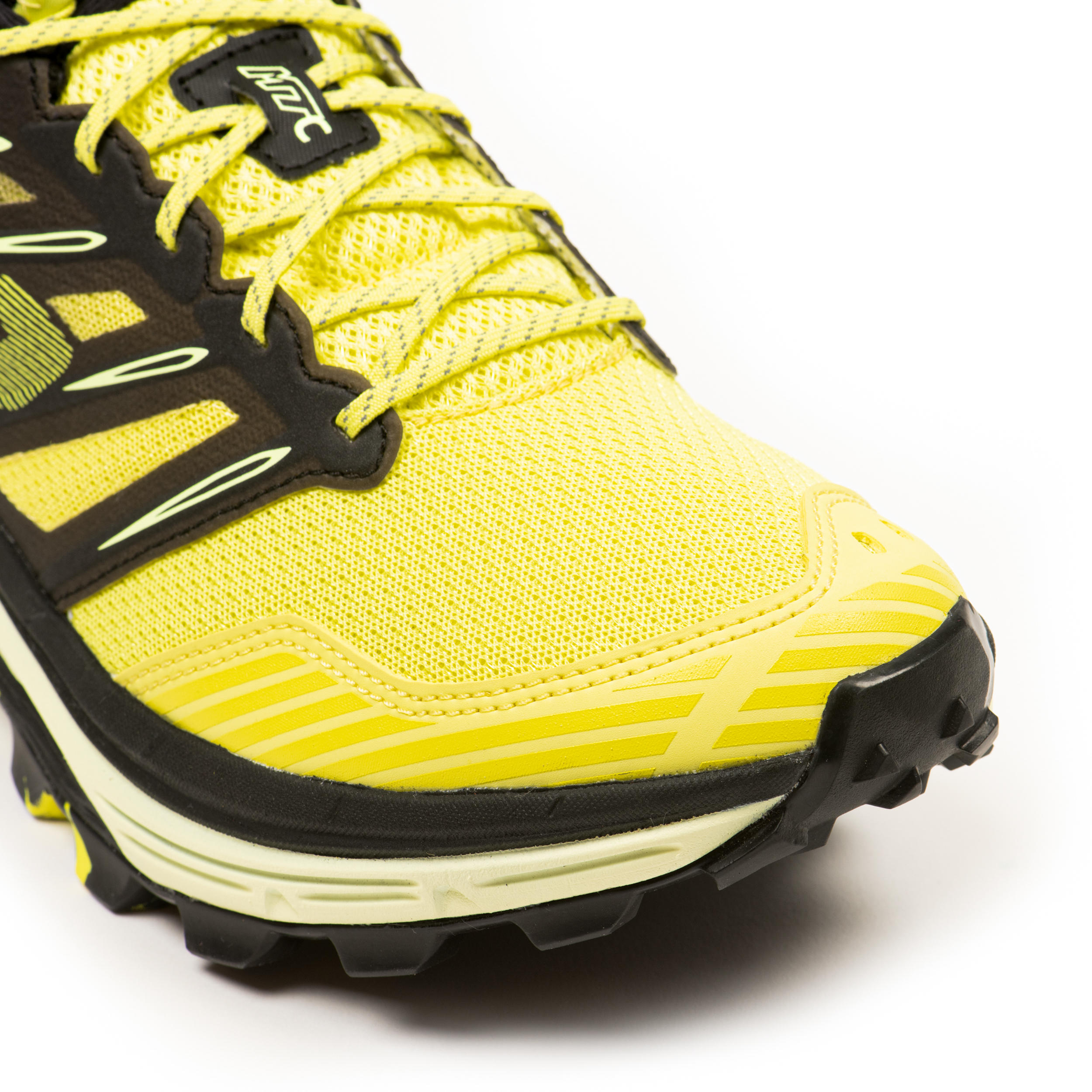 yellow trail running shoes