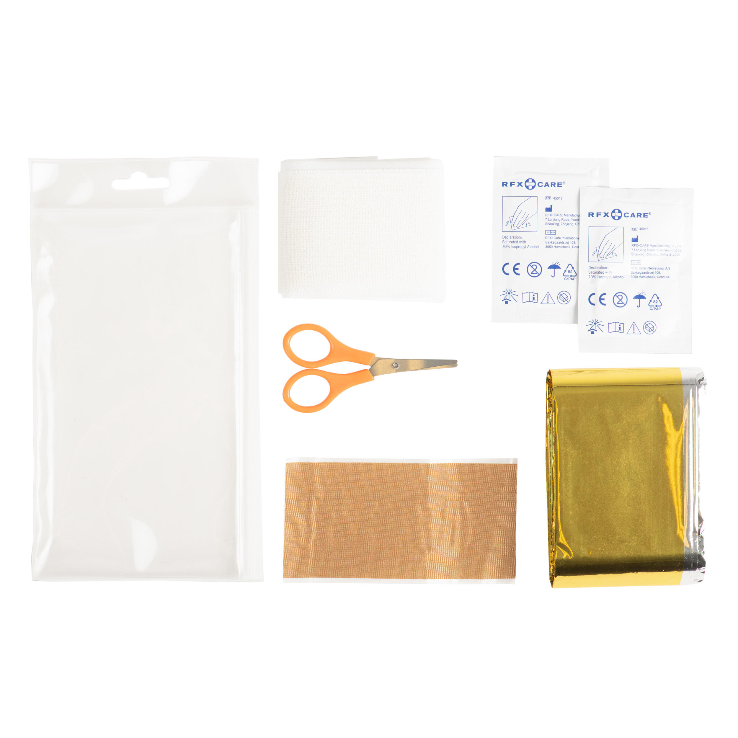 KIT DE SÉCURITÉ MEDICAL TRAIL RUNNING - Couverture de survie - Premiers soins 4/5