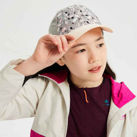 CN
Kids' hiking cap MH100 - Grey