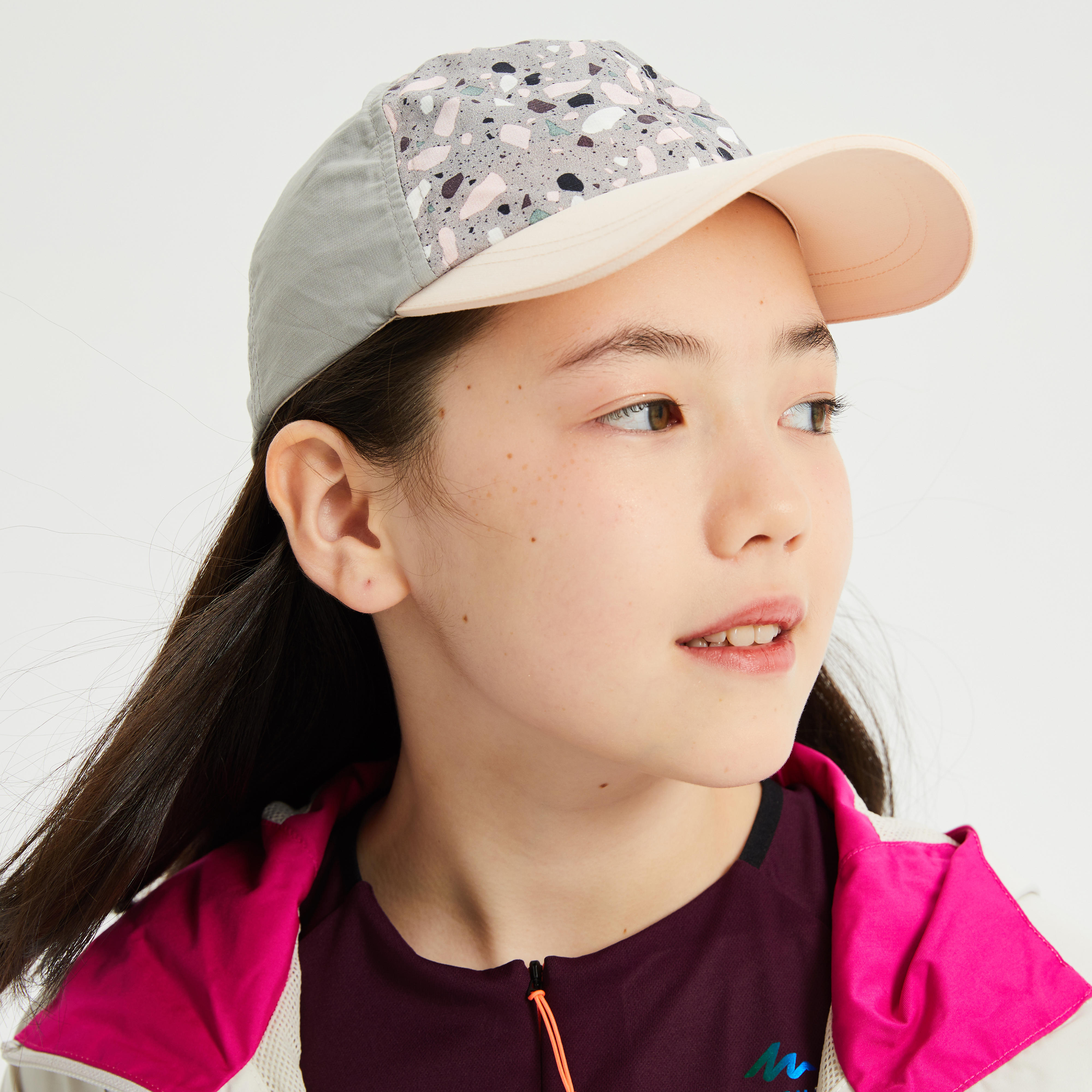 CNKids' hiking cap MH100 - Grey - Decathlon