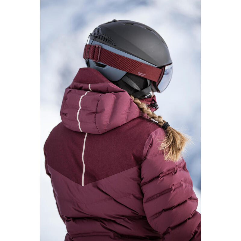 Chaqueta plumífero de esquí y nieve Mujer Wedze SKi-P 900