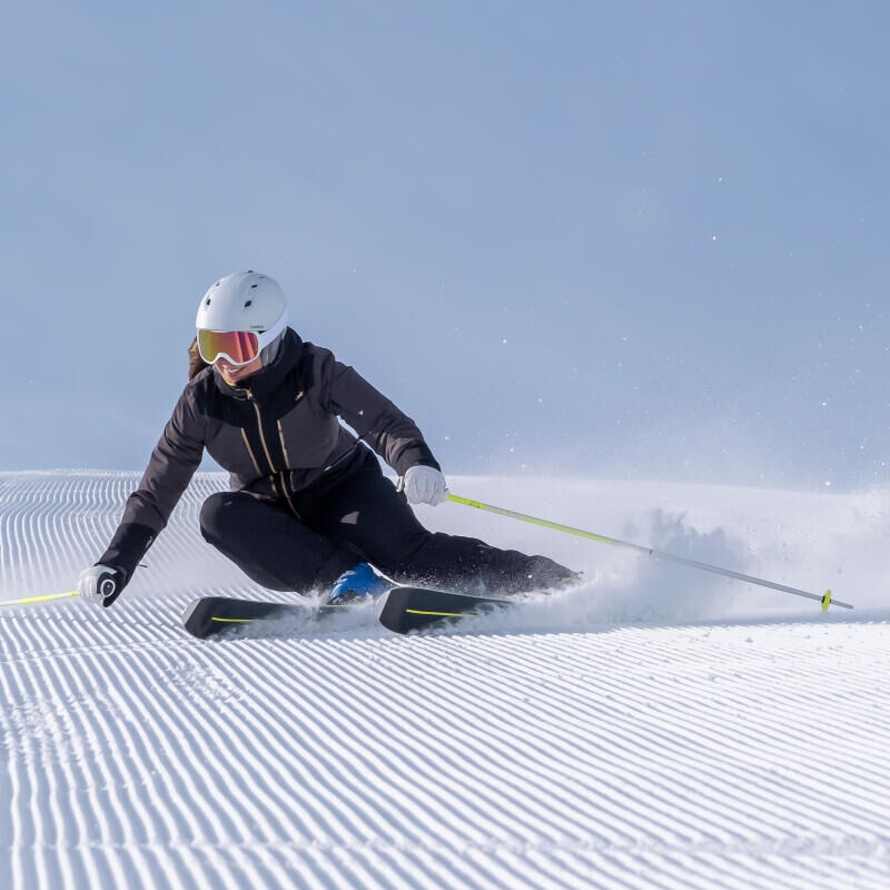 What is carving on skis, and how do you carve?