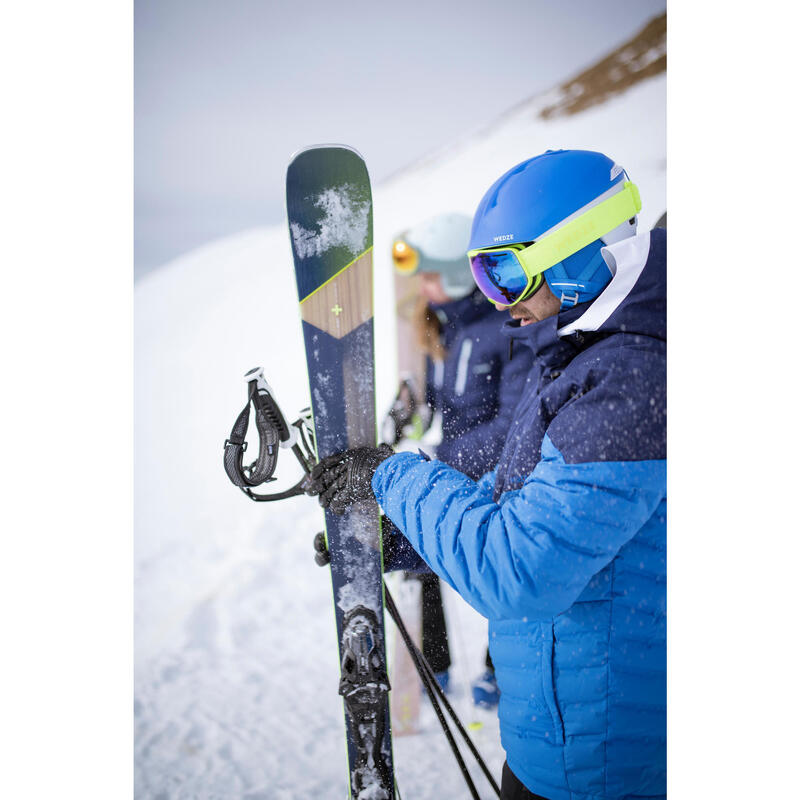 Schiuri cu legături schi pe pârtie Cross 950+ Albastru Bărbați 