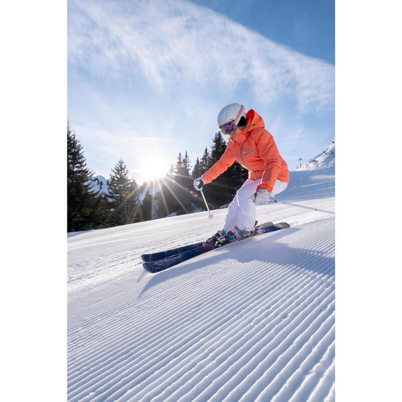 Ski Damen mit Bindung Alpin - Boost 580 marineblau 