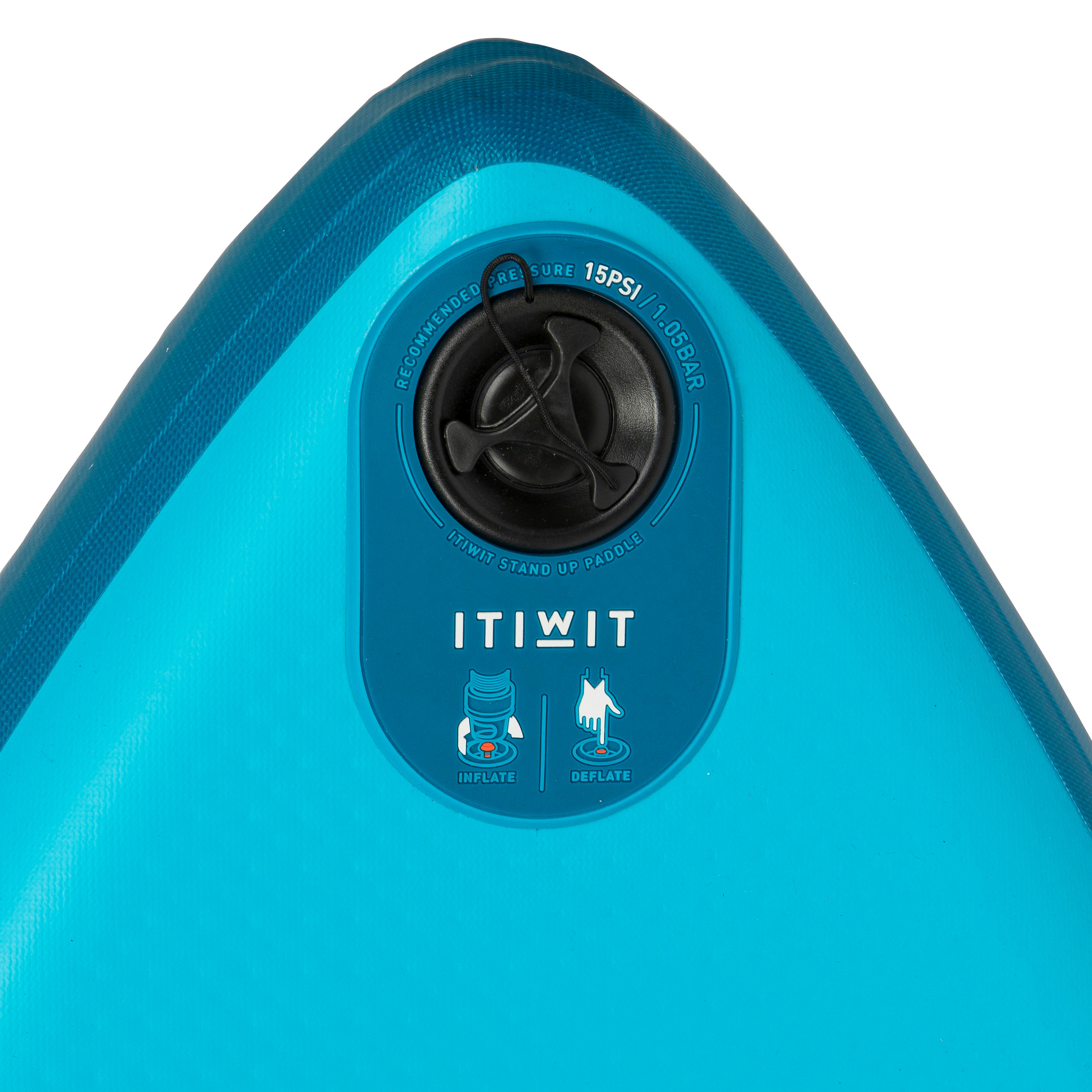 Second Hand - SUP gonfiabile x100 escursione 9 piedi blu/arancio 11/23