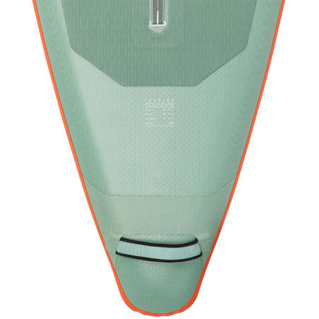 Stand up paddle gonflable de randonnée dropstitch renforcé 13' 31'' vert - X500