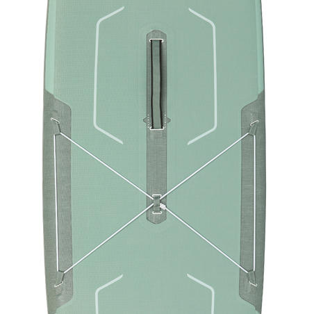 Надувна туристична SUP-дошка X500 Tandem, 15"-35' - Зелена