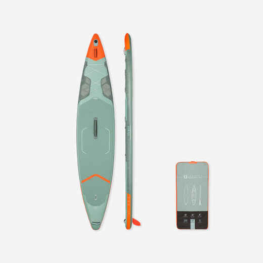 
      TOURING INFLATABLE STAND-UP PADDLE BOARD X500 / 13"-31' GREEN
  