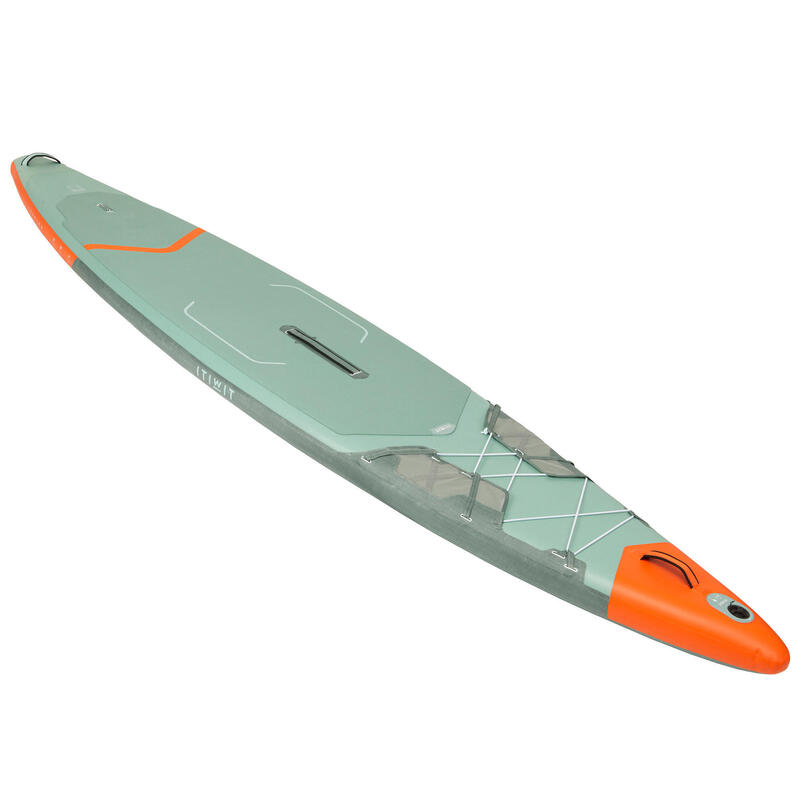 Nafukovací paddleboard turistický X500 13"-31' zelený