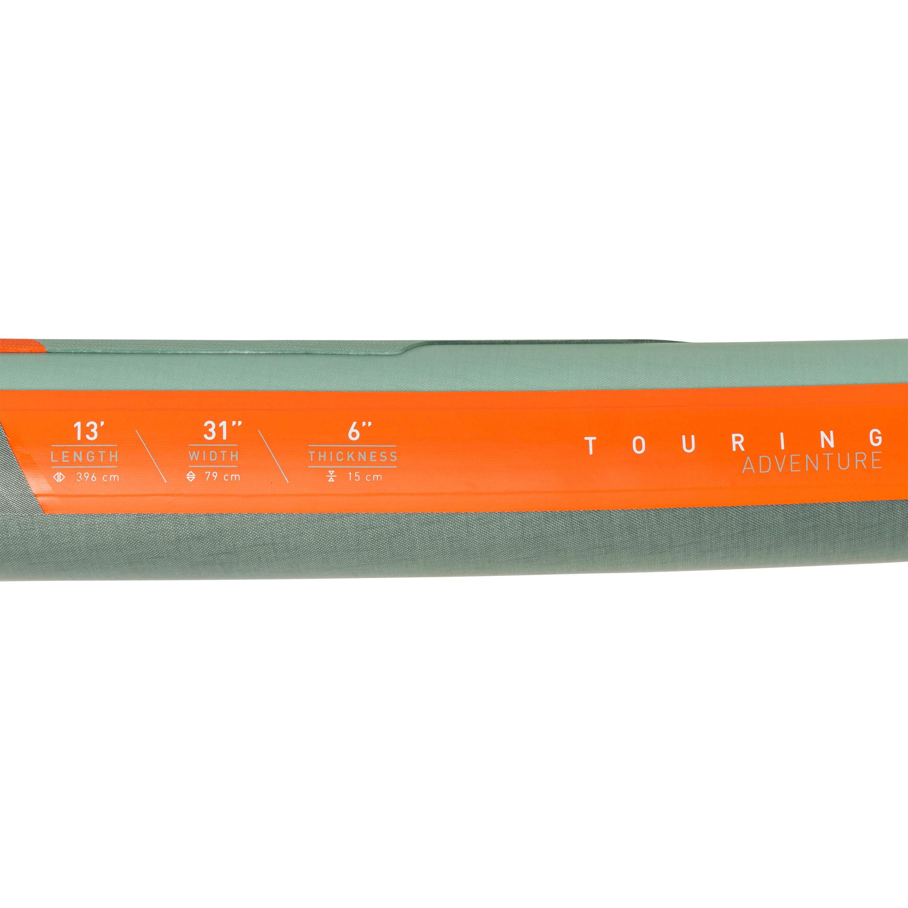 Inflatable Touring SUP Reinforced Dropstitch 13' 31'' Green - X500 11/17