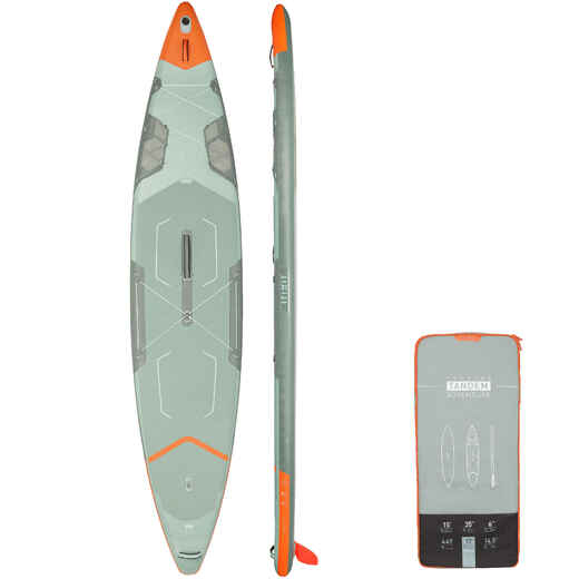 SUP-Board Stand up Paddle aufblasbar Dropstitch 15´ - X500 Tandem Touring grün