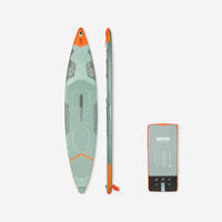 Touring Inflatable Stand-Up Paddle Board X500 Tandem / 15"-35' Green