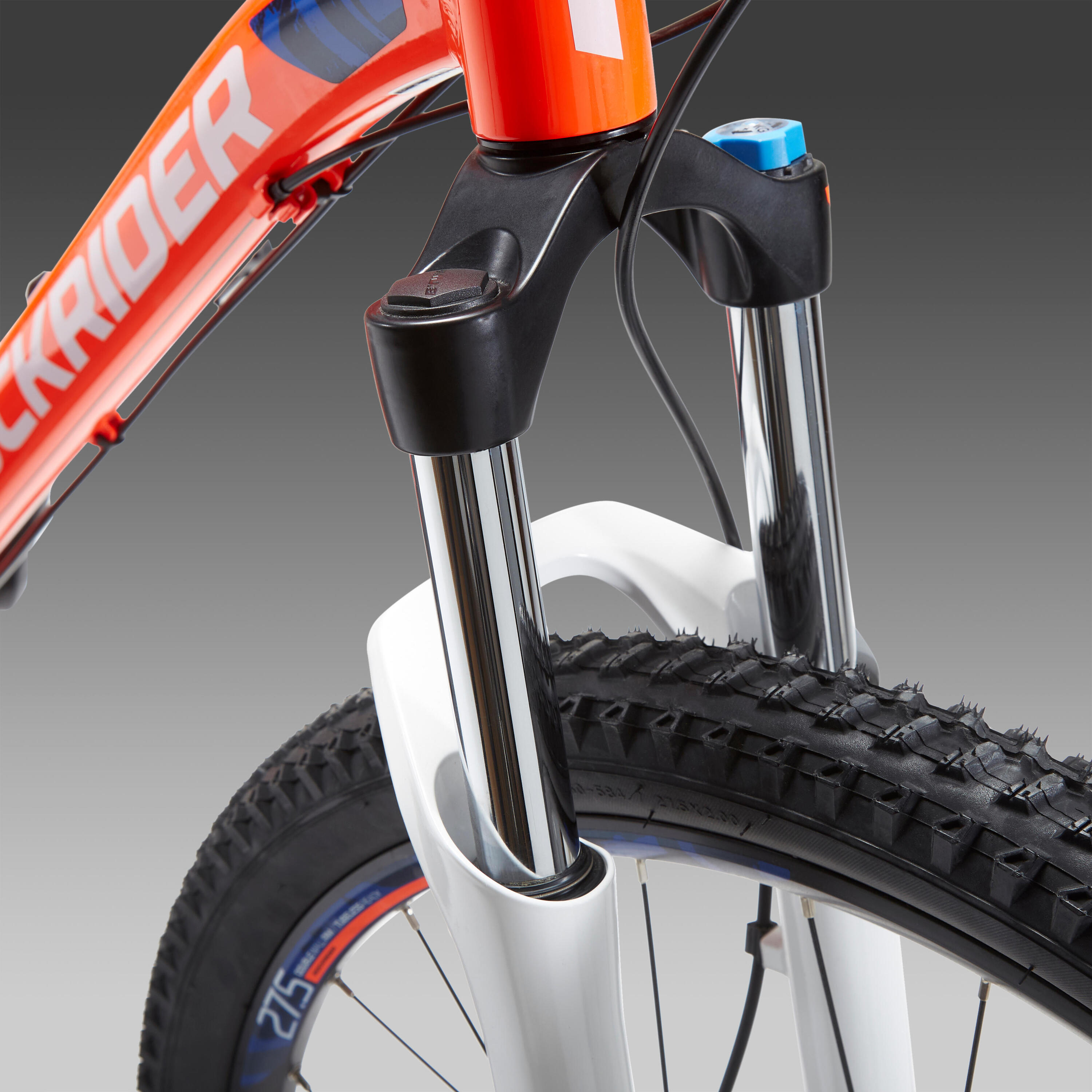 27.5 Inch Mountain bike Rockrider ST 530 - Orange 7/11
