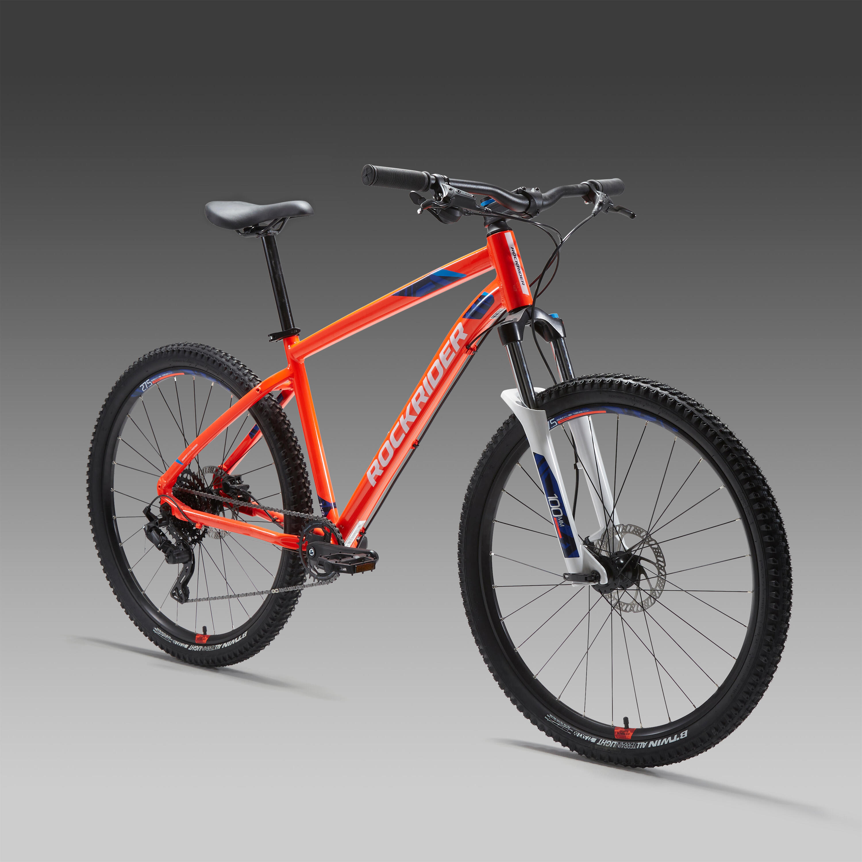 27.5 Inch Mountain bike Rockrider ST 530 - Orange 2/11